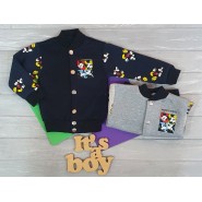 Кофта-бомбер "Микки" 6-108